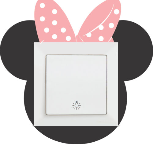 Minnie 6 stiker oko prekidaca